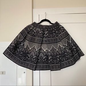 Maje lace puffy skirt